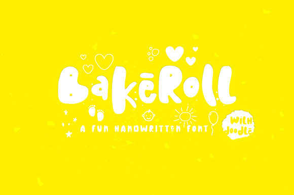 BakeRoll: A Playful Display Font for Scroll-Stopping Marketing Visuals