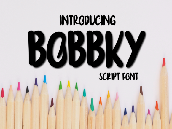 Bobbky: A Trendy Display Font That Elevates Web Design
