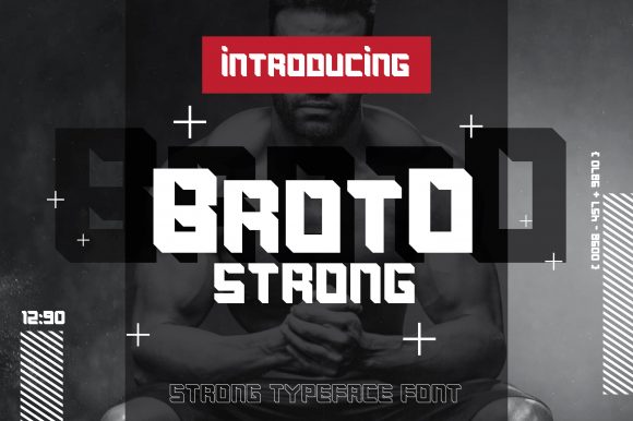 Broto Strong: A Bold Display Font That Commands Attention