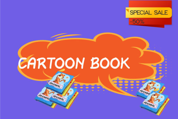 Cartoon Book: A Playful Display Font for Creative Editorial Design