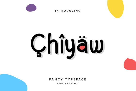 Chiyaw: A Stylish Display Font That Elevates Handmade Product Design