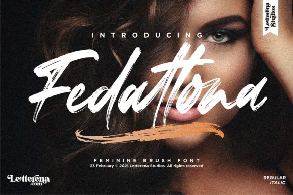 Fedattona: How a Brushed Display Font Transformed My Small Business Branding