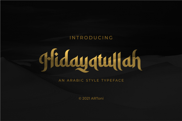 Hidayatullah: A Bold Display Font That Elevates Campaign Typography