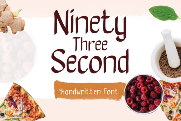 How Ninety Three Second Font Brought Playful Energy to a Branding Project