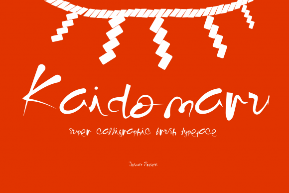Kaidomaru: A Playful Display Font That Elevates Your Brand