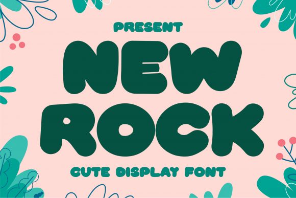 New Rock: A Vintage Display Font for Bold Editorial Design