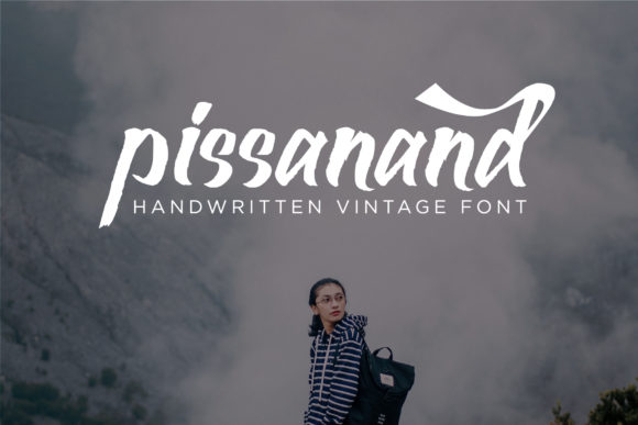 Pissanand: A Display Font for Elegant Editorial Design