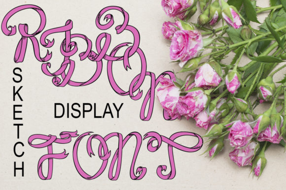 Ribbons: A Bold Display Font for Modern Marketing Visuals