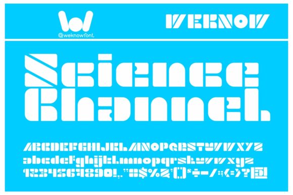 Science Channel Font: A Display Font Review for Campaign Designers